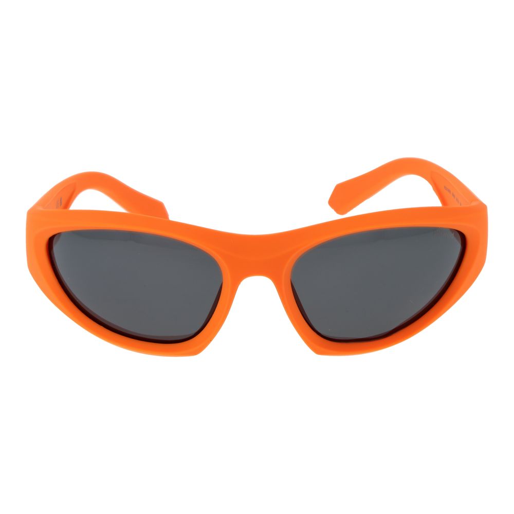 Lunettes de soleil Polaroid en plastique orange