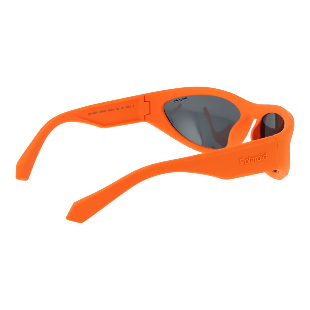 Lunettes de soleil Polaroid en plastique orange