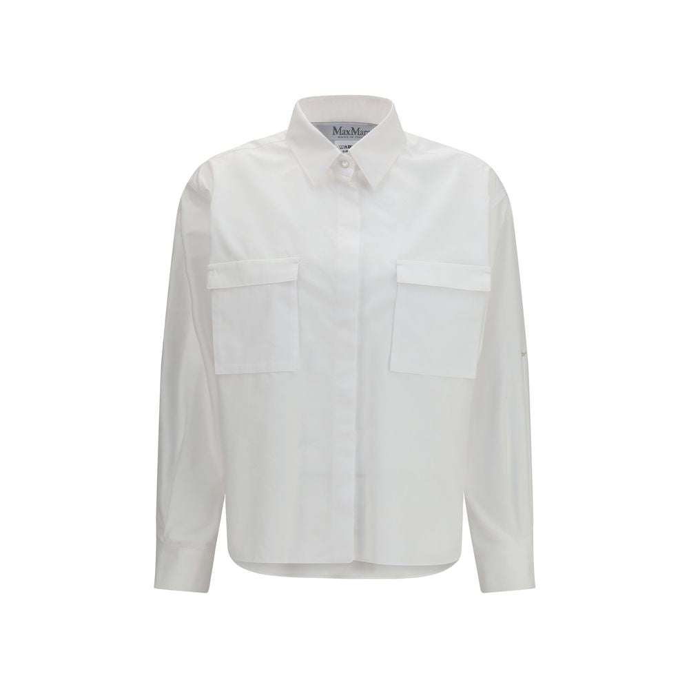 Chemise en coton blanc Max Mara