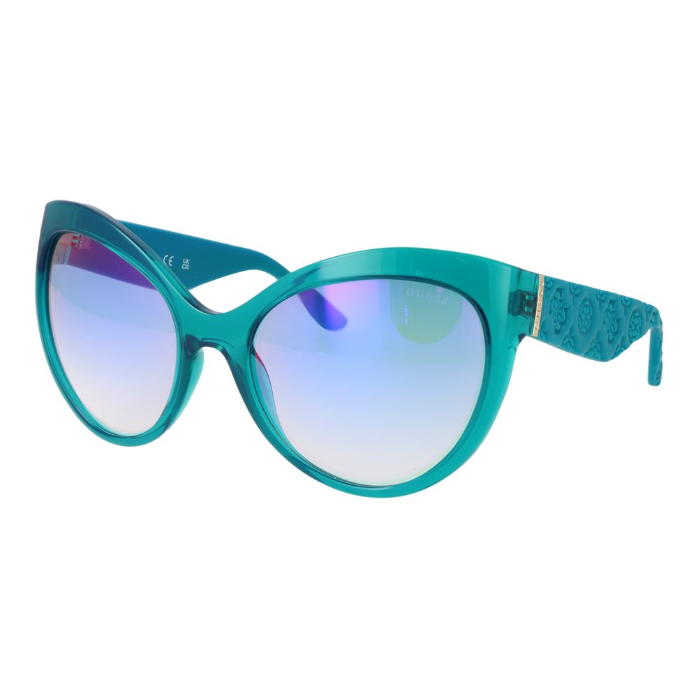 Guess Türkisfarbene Edelstahlsonnenbrille