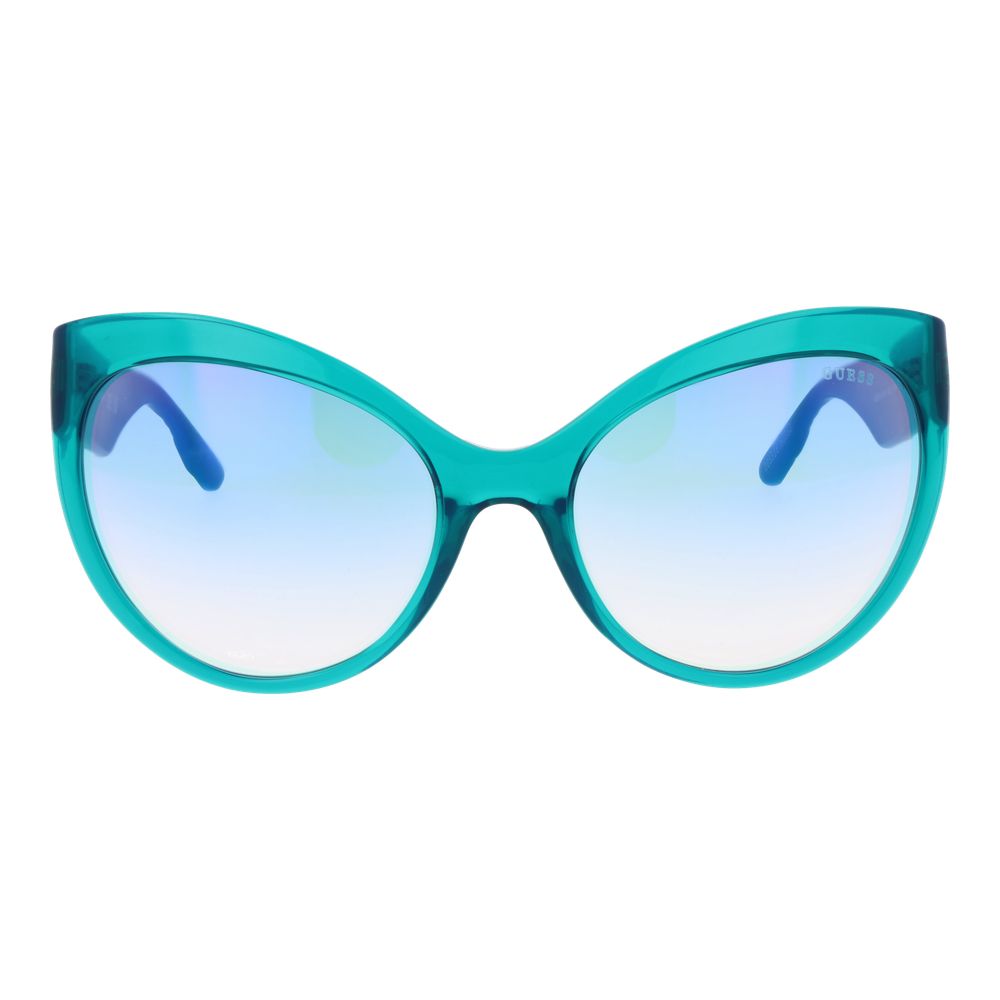 Guess Türkisfarbene Edelstahlsonnenbrille