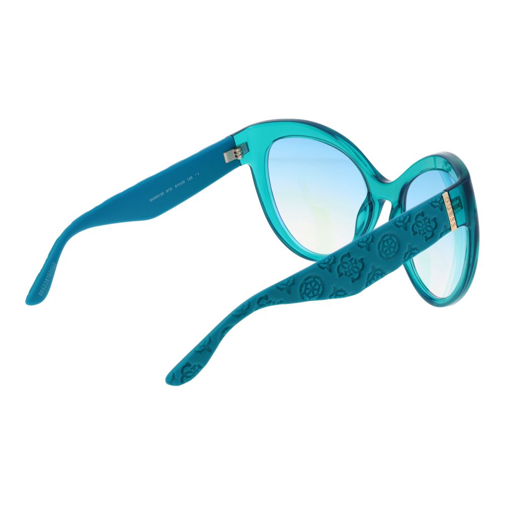 Guess Türkisfarbene Edelstahlsonnenbrille