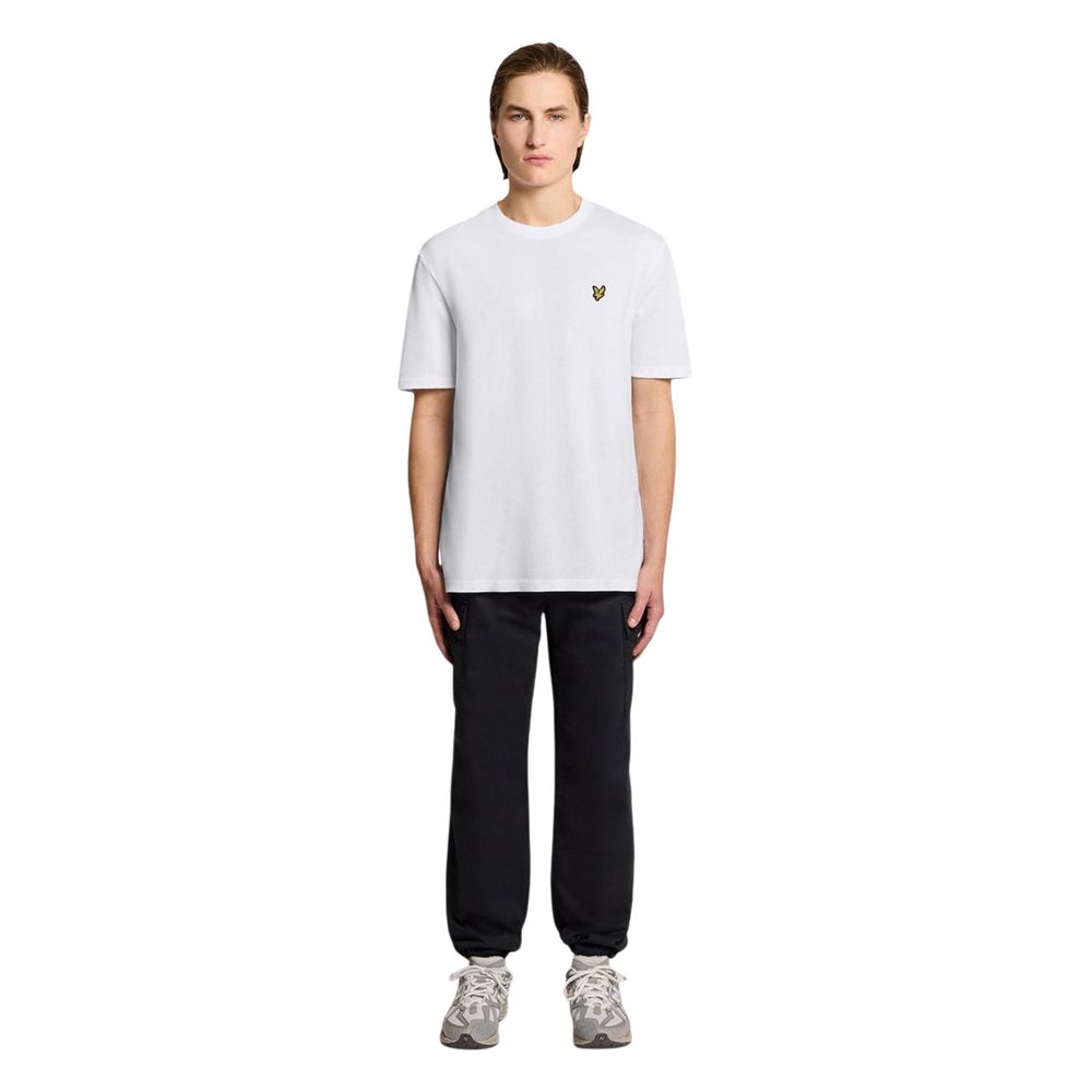 T-shirt en coton blanc Lyle & Scott