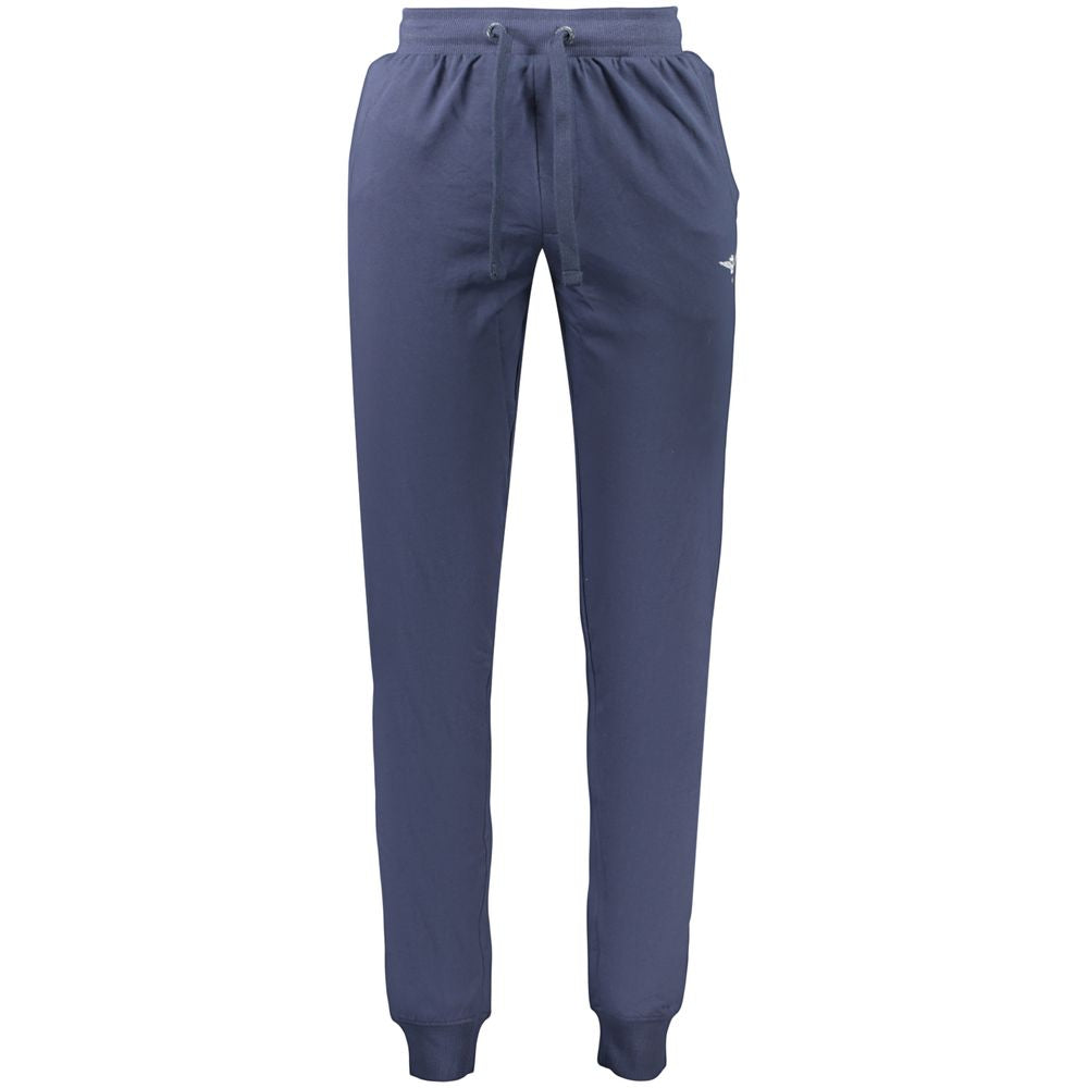 Pantalon de sport en coton bleu pour homme Accademia Militare
