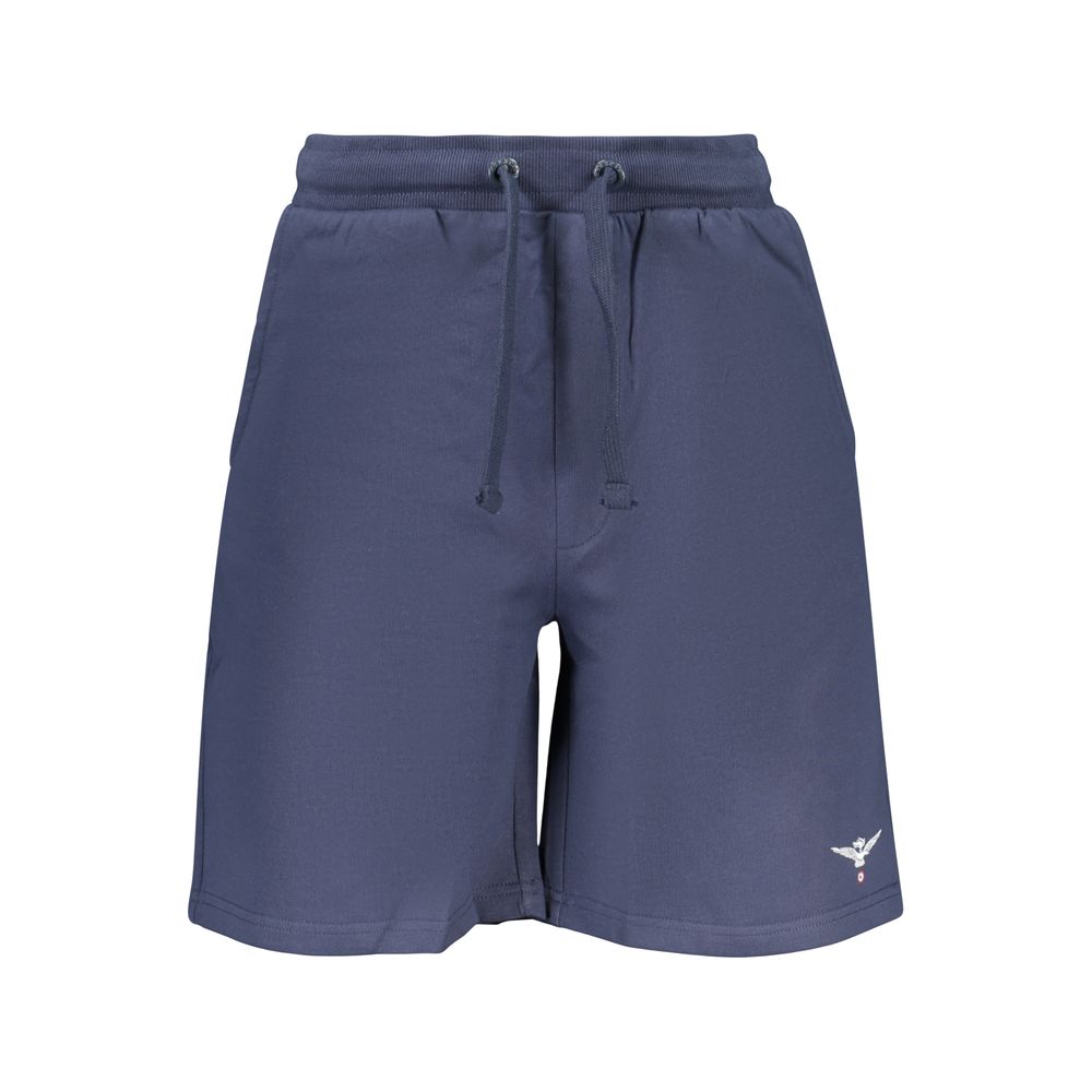 Pantalon de survêtement bleu en coton pour homme Accademia Militare