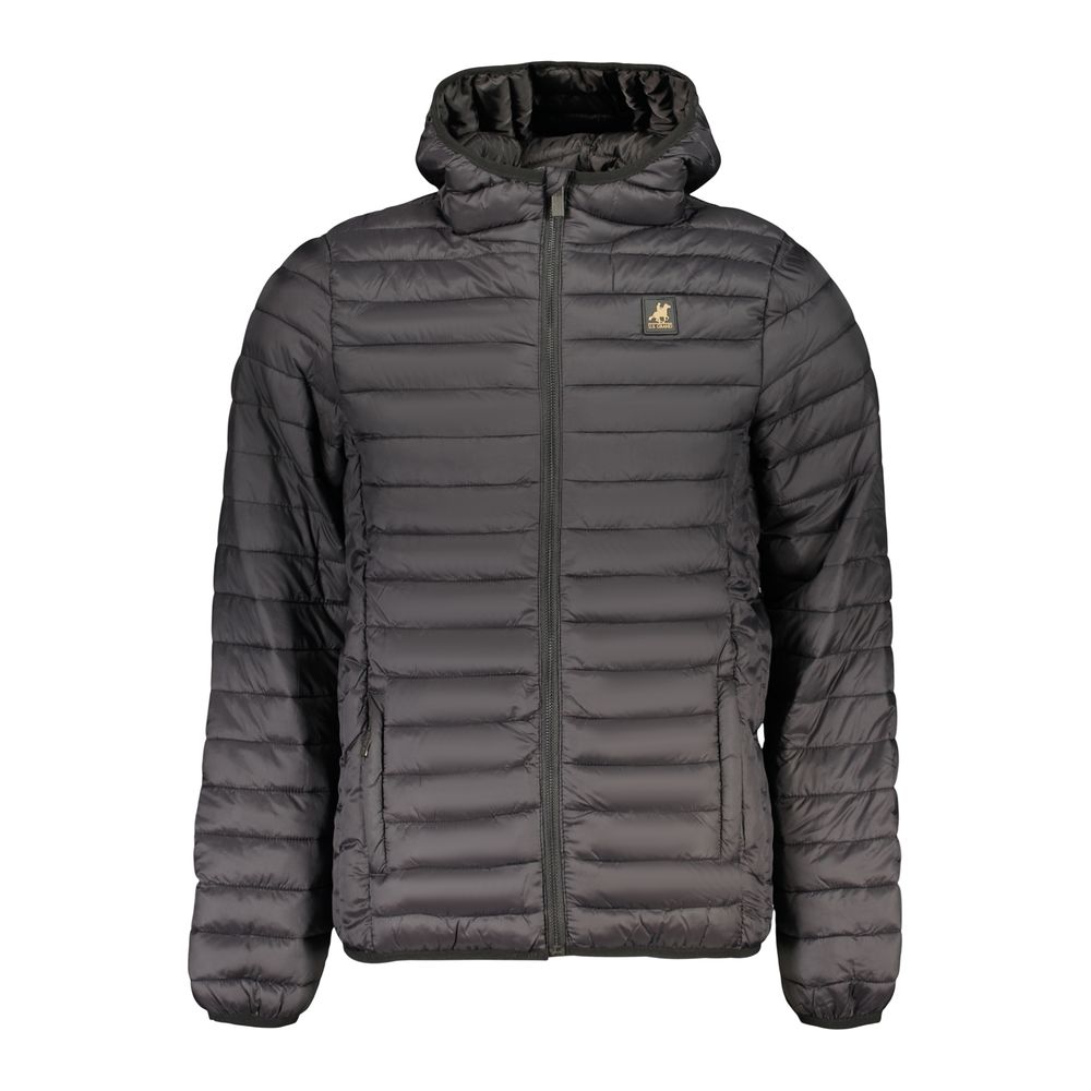 U.S. Grand Black Polyester Men's Jacket