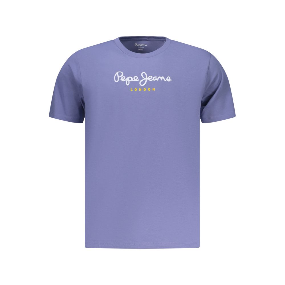 T-shirt homme Pepe Jeans en coton bleu