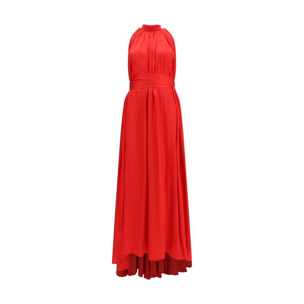 Robe longue multicolore en polyester SA SU PHI
