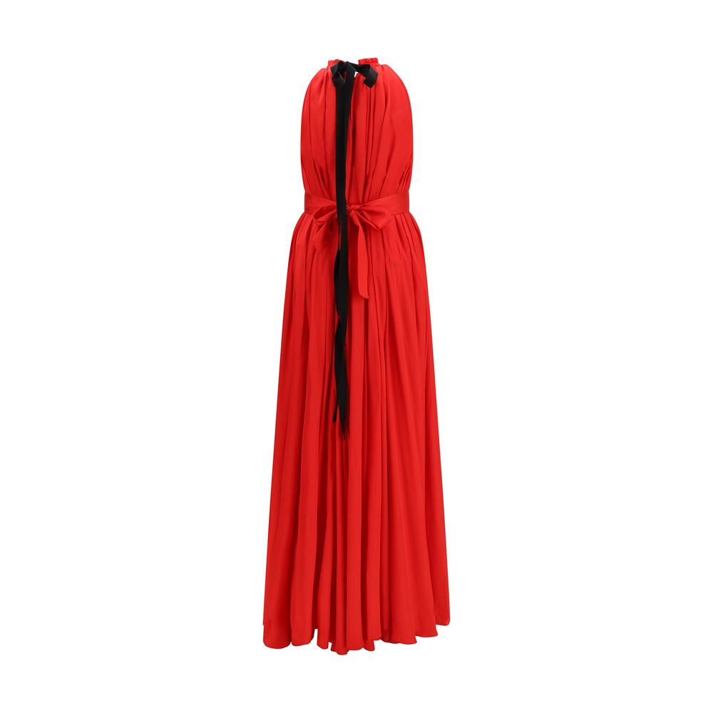 Robe longue multicolore en polyester SA SU PHI