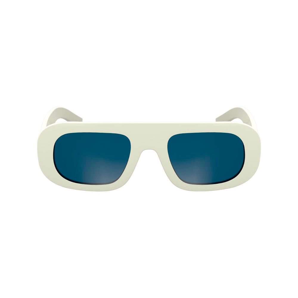 Lunettes de soleil injectées blanches Karl Lagerfeld
