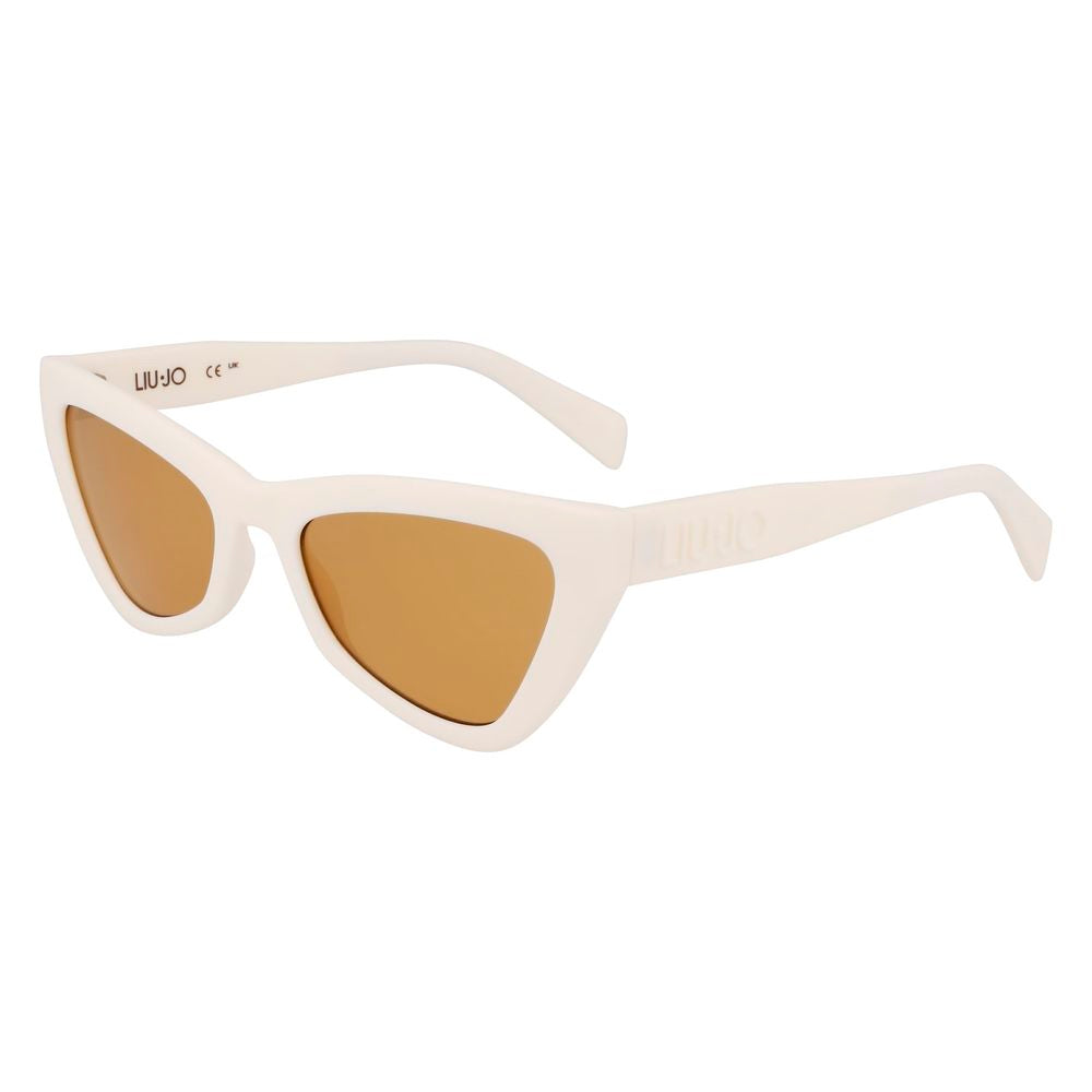 Lunettes de soleil Liu Jo blanches injectées