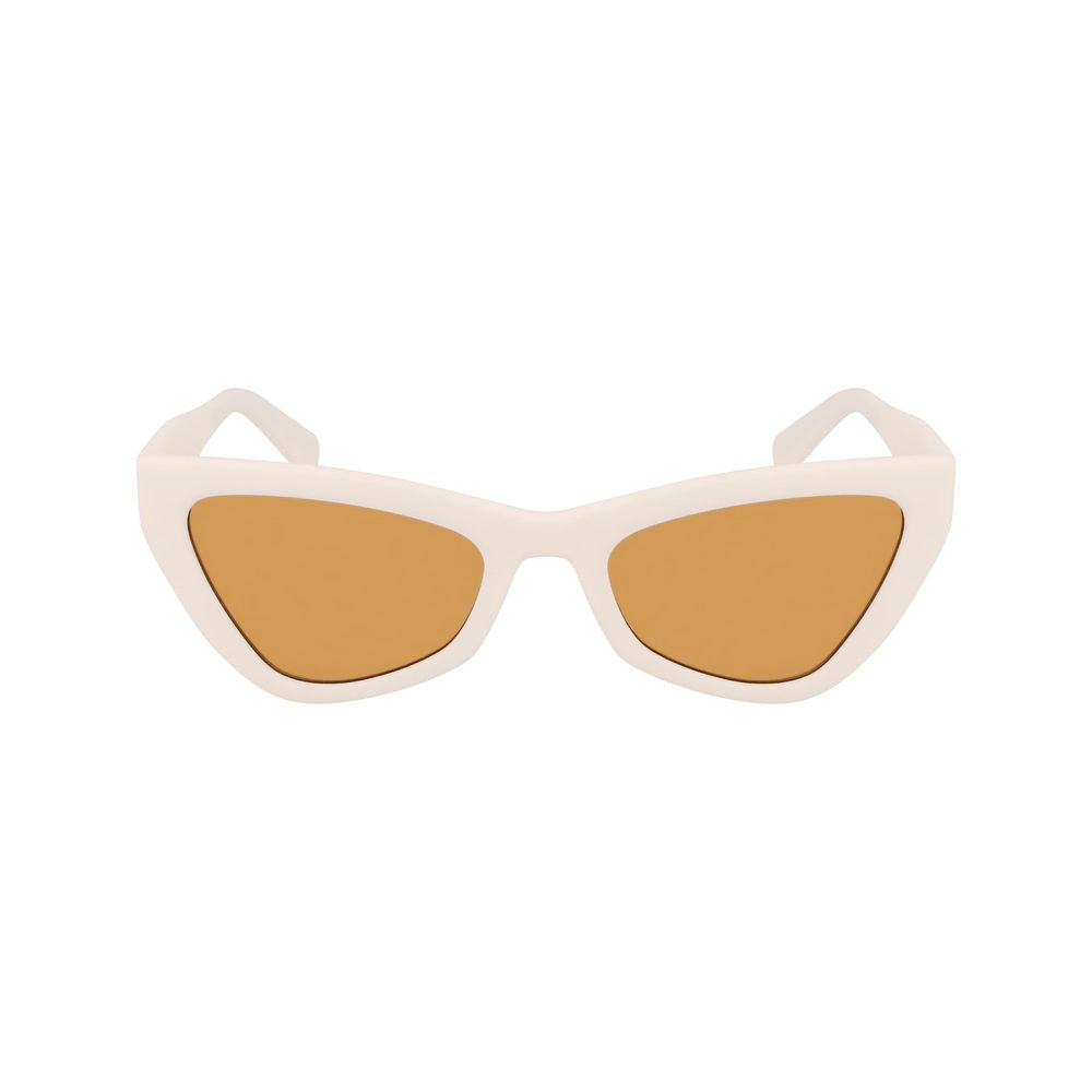Lunettes de soleil Liu Jo blanches injectées