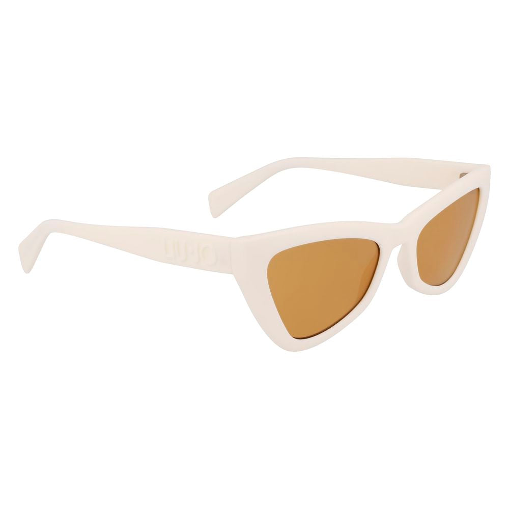 Lunettes de soleil Liu Jo blanches injectées