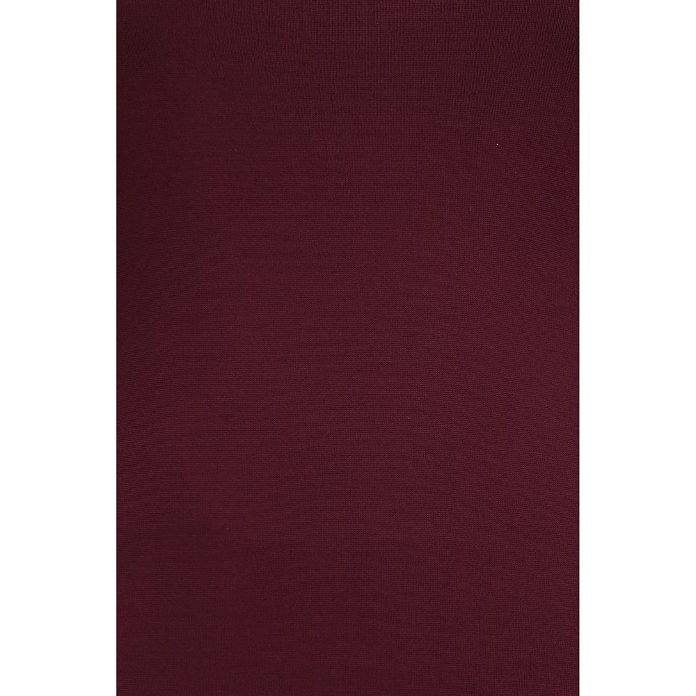 SA SU PHI Robe longue en soie violette