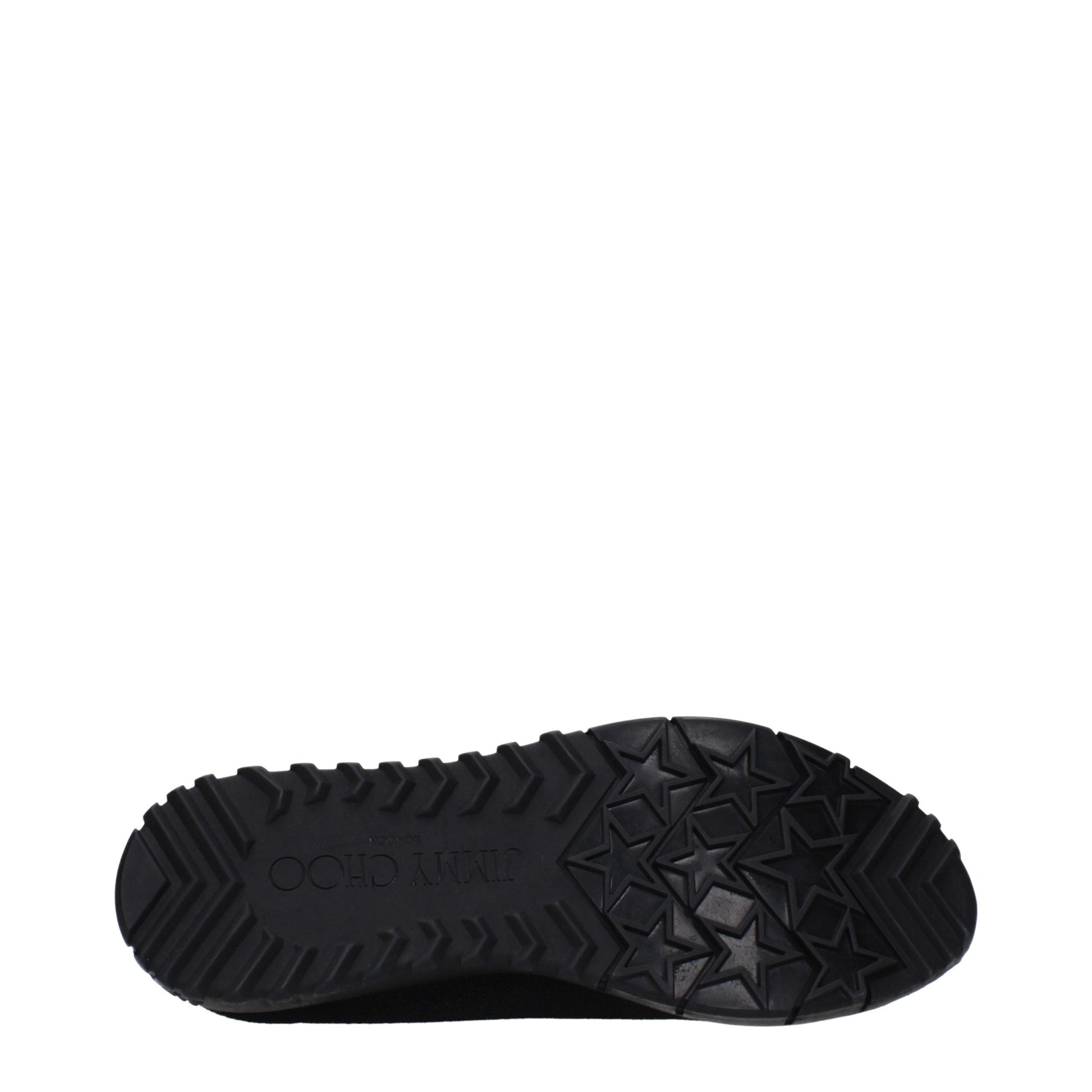Mocassins Jimmy Choo en tissu noir à enfiler