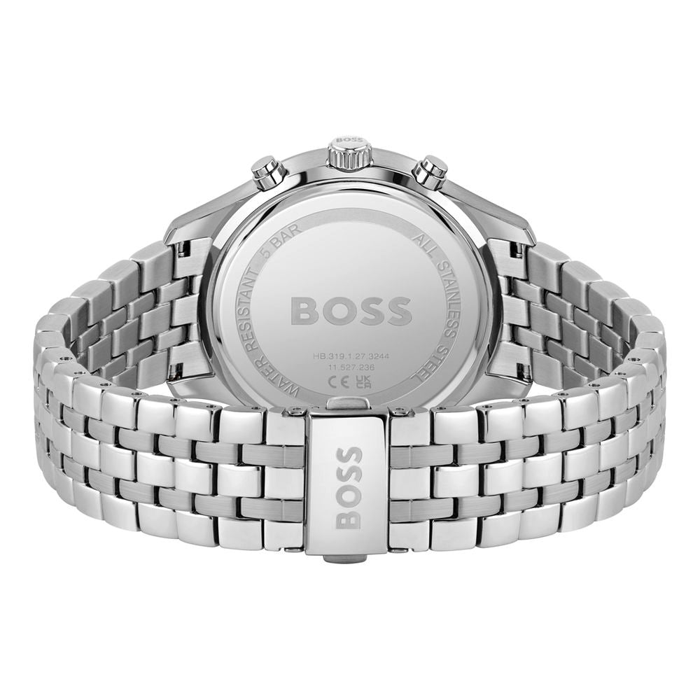 Montre de soirée Hugo Boss en acier inoxydable gris