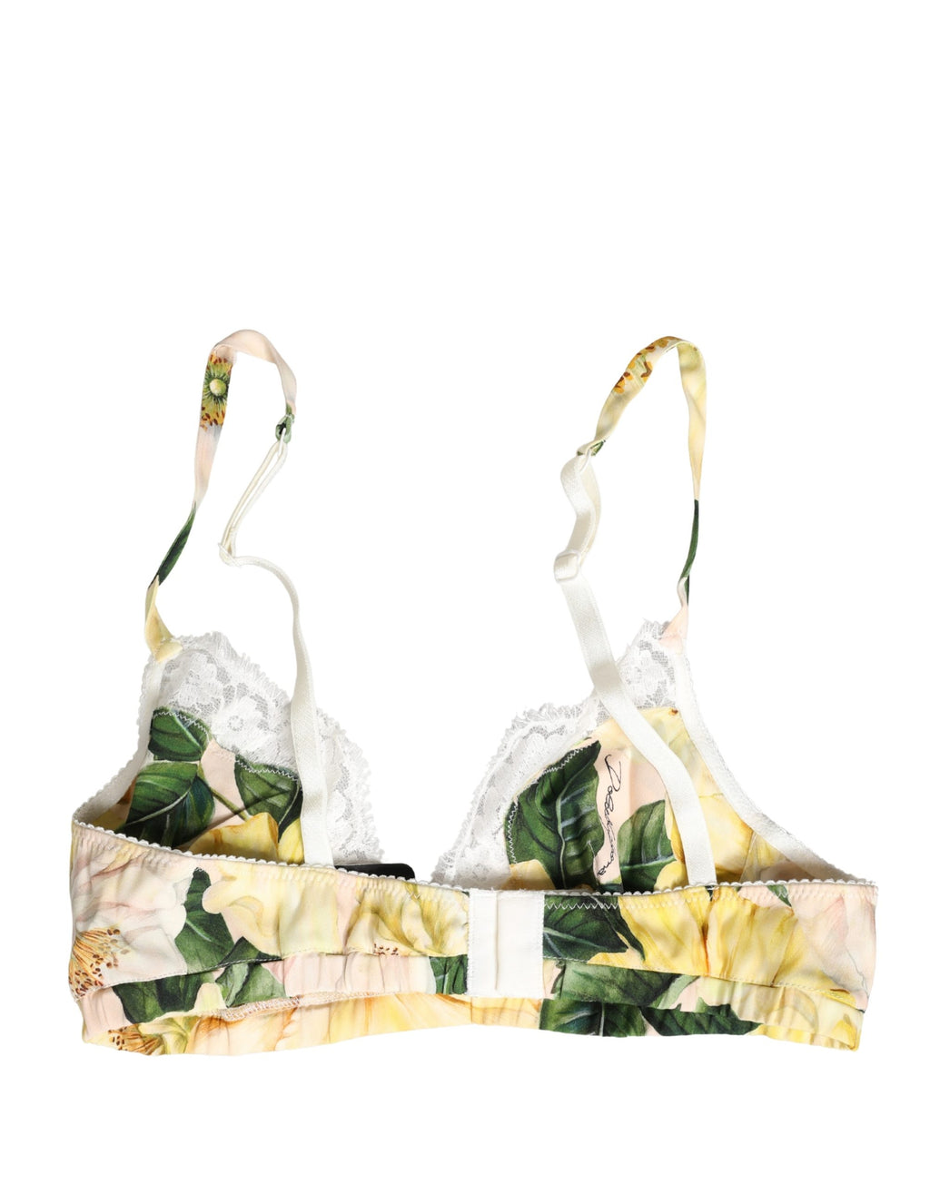 Soutien-gorge Dolce & Gabbana à bonnets souples imprimé floral multicolore