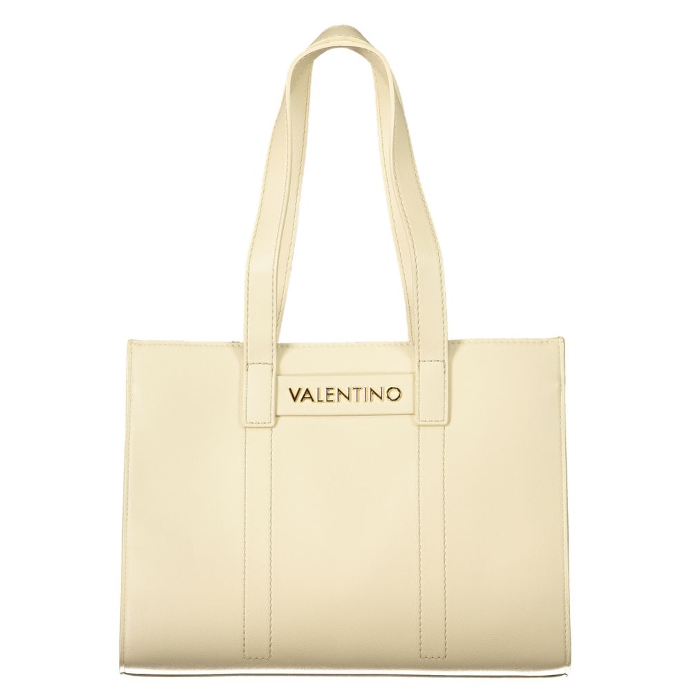 Sac à main Valentino beige en polyéthylène
