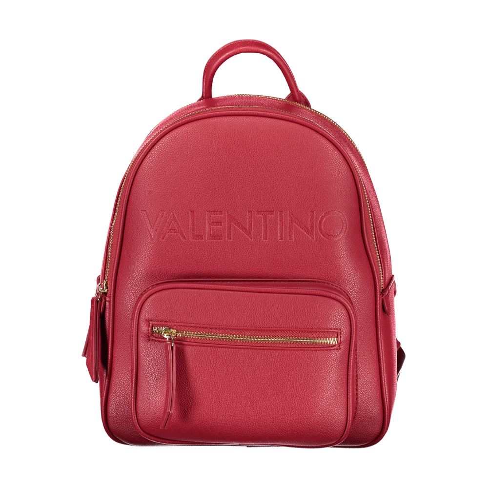 Sac à dos Valentino Rosso en polyuréthane pour femme