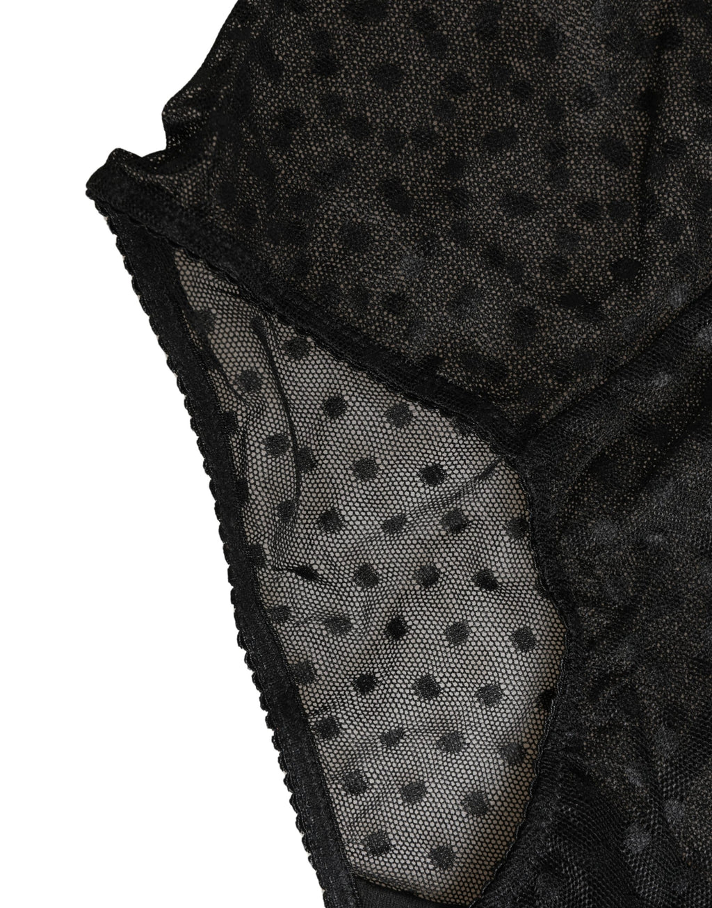Sous-vêtement culotte gaine taille haute logo noir Dolce & Gabbana