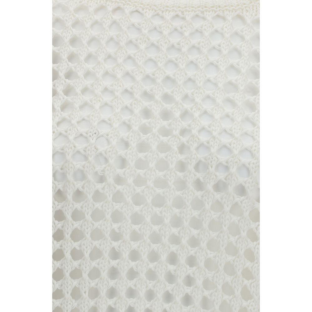 Sweat-shirt Max Mara en lin pur blanc