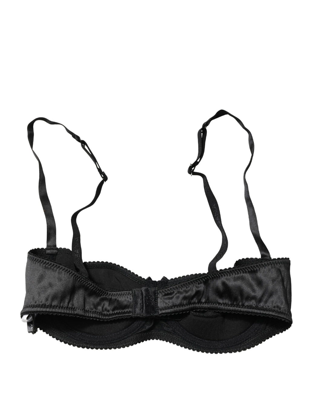 Soutien-gorge balconnet Dolce & Gabbana noir avec armatures semi-rembourrées