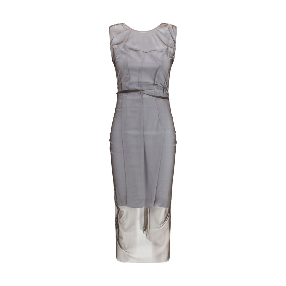 Robe décontractée Maison Margiela en polyamide marron