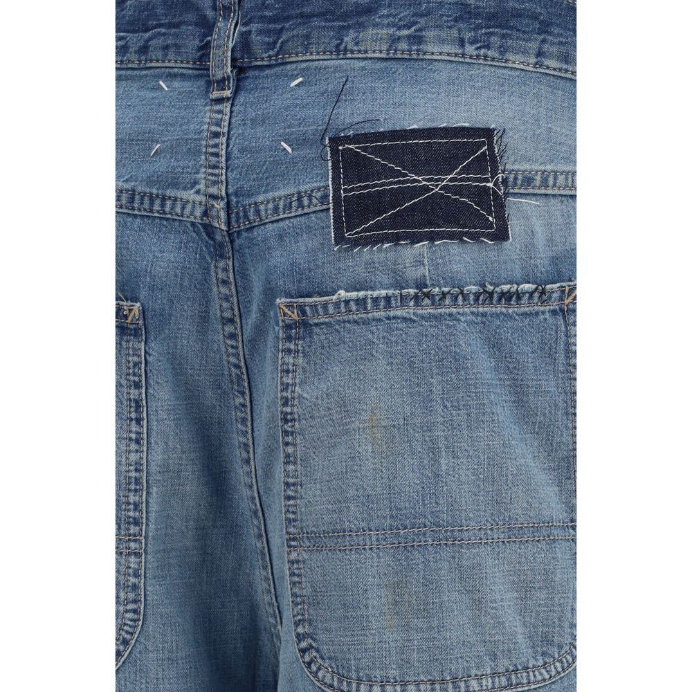 Jeans Maison Margiela en coton bleu coupe décontractée