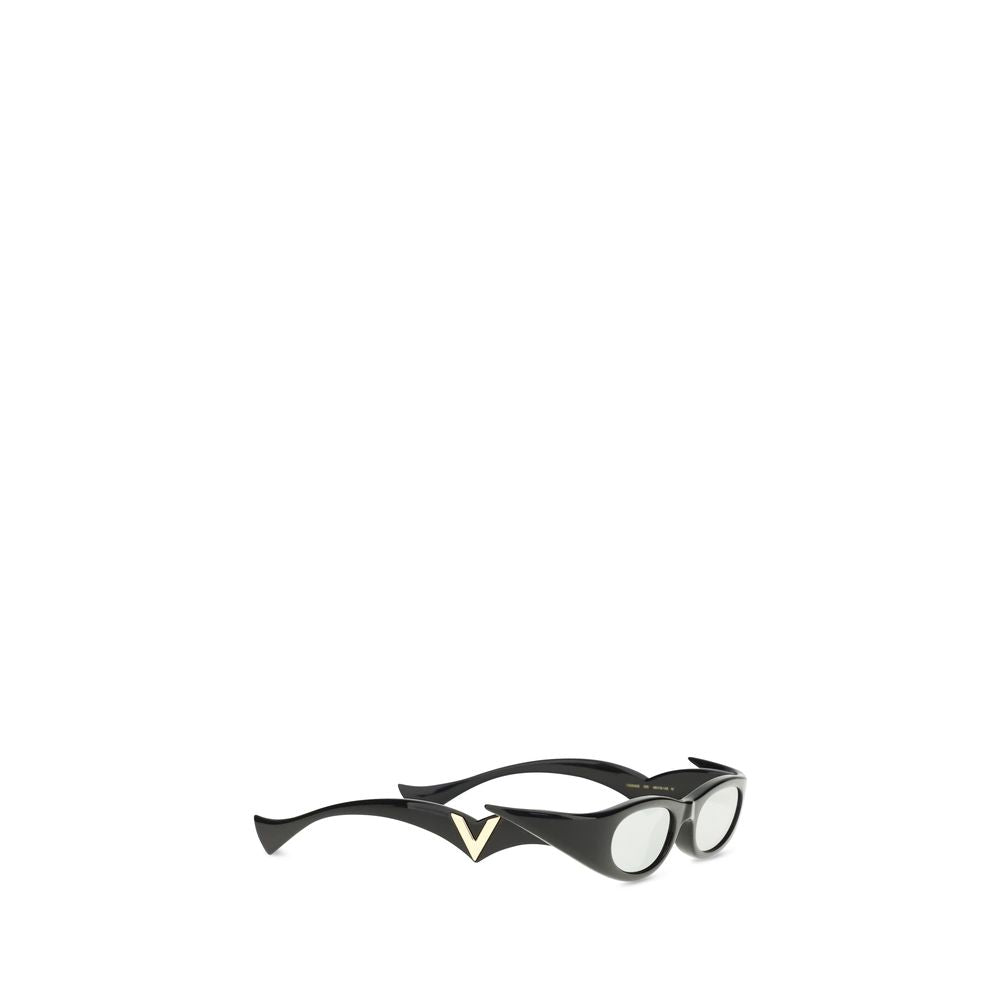 Lunettes de soleil Valentino Garavani en acétate noir