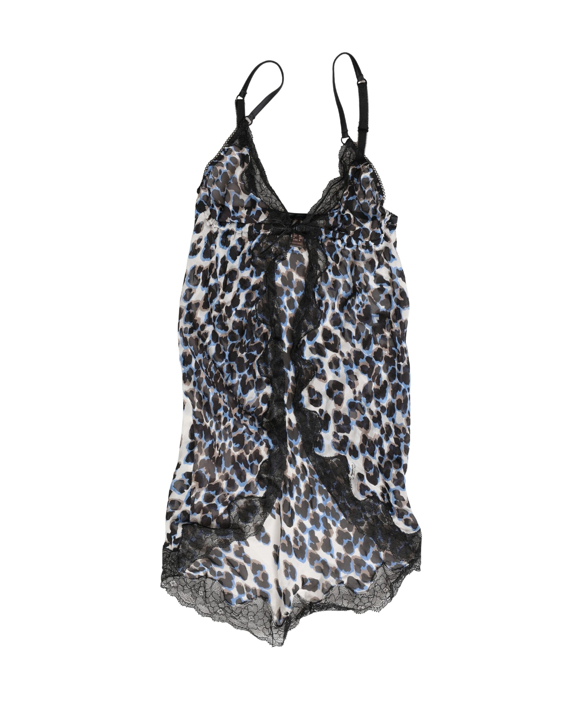 Chemise Babydoll Roberto Cavalli Léopard Multicolore