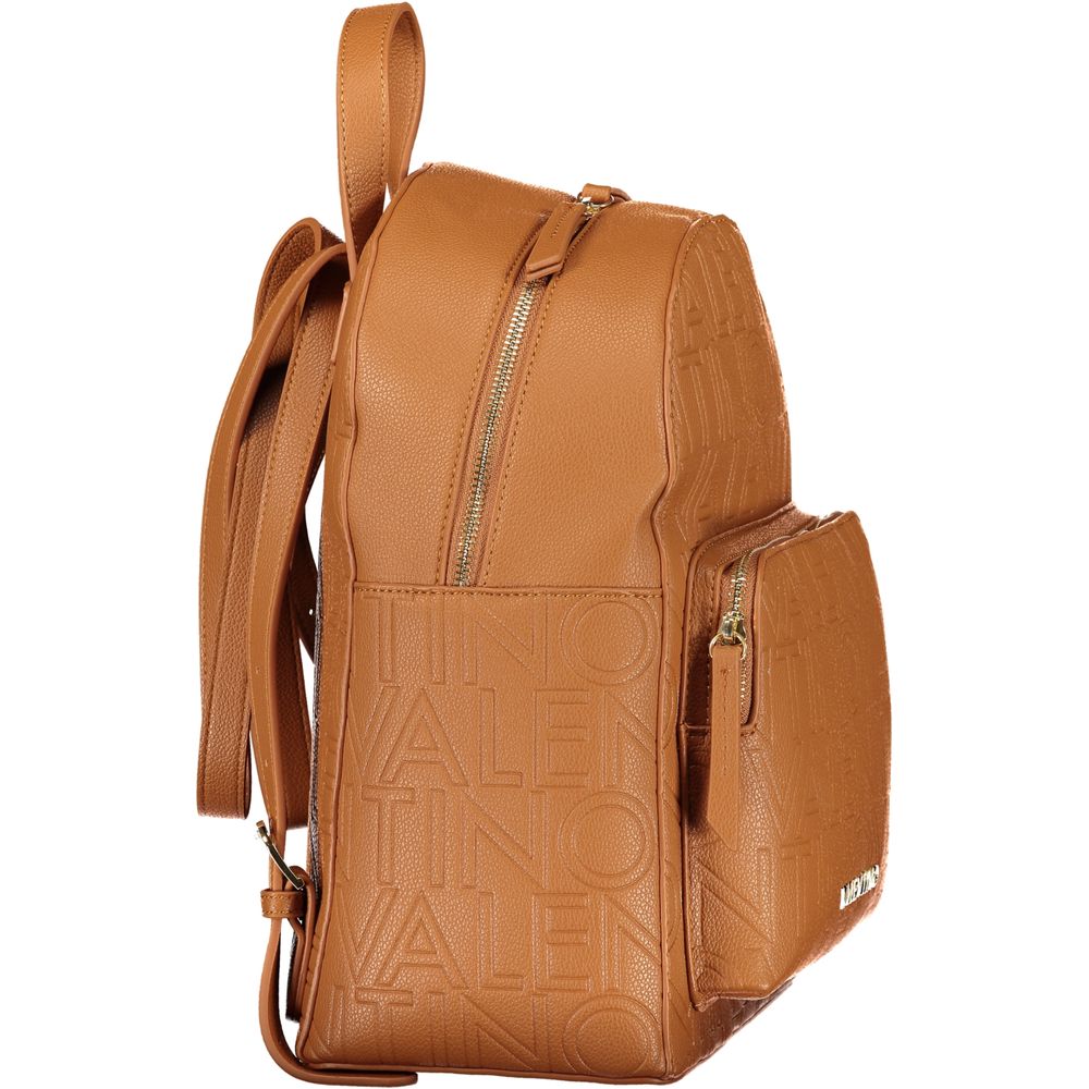 Sac à dos Valentino en polyéthylène marron