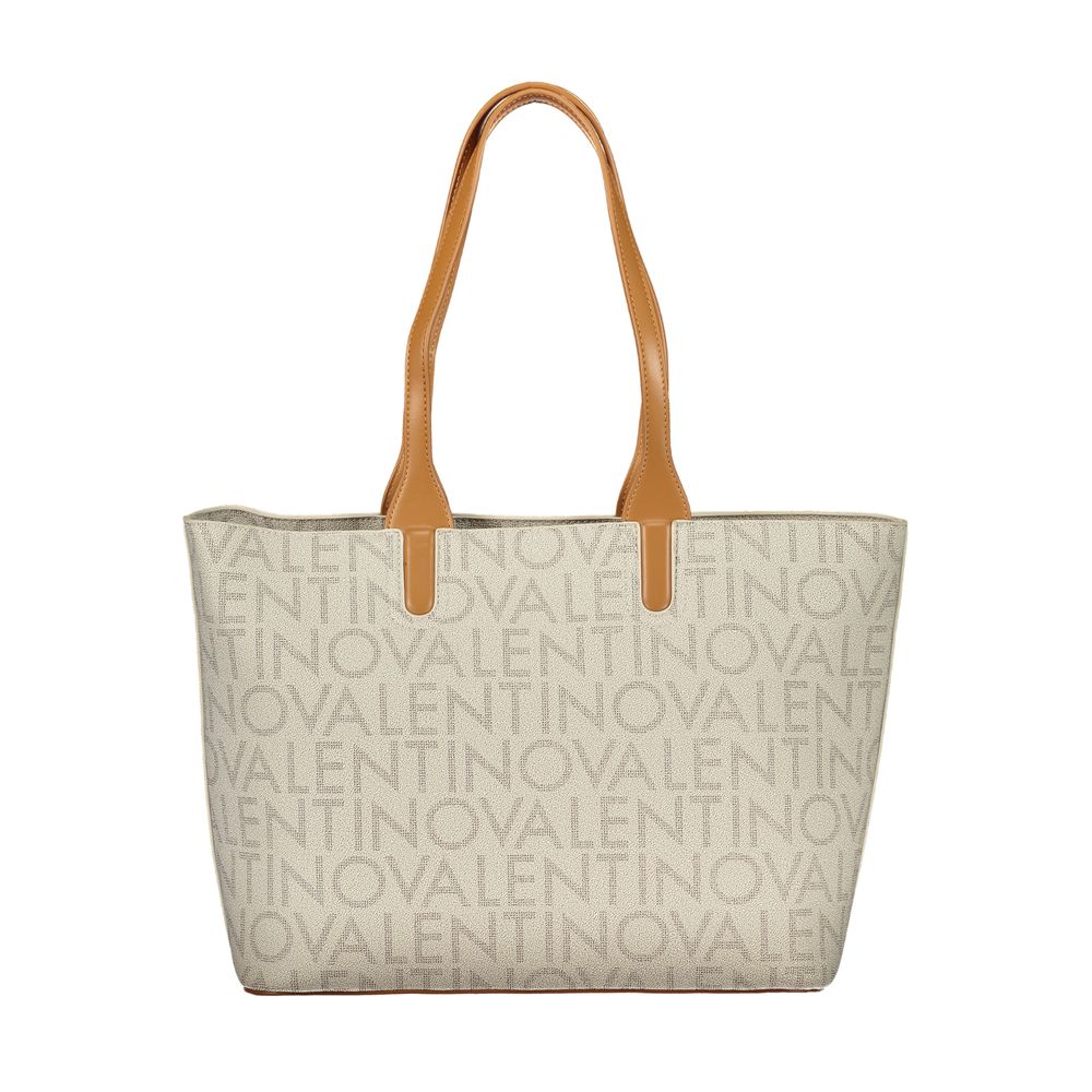 Sac à main Valentino beige en polyéthylène