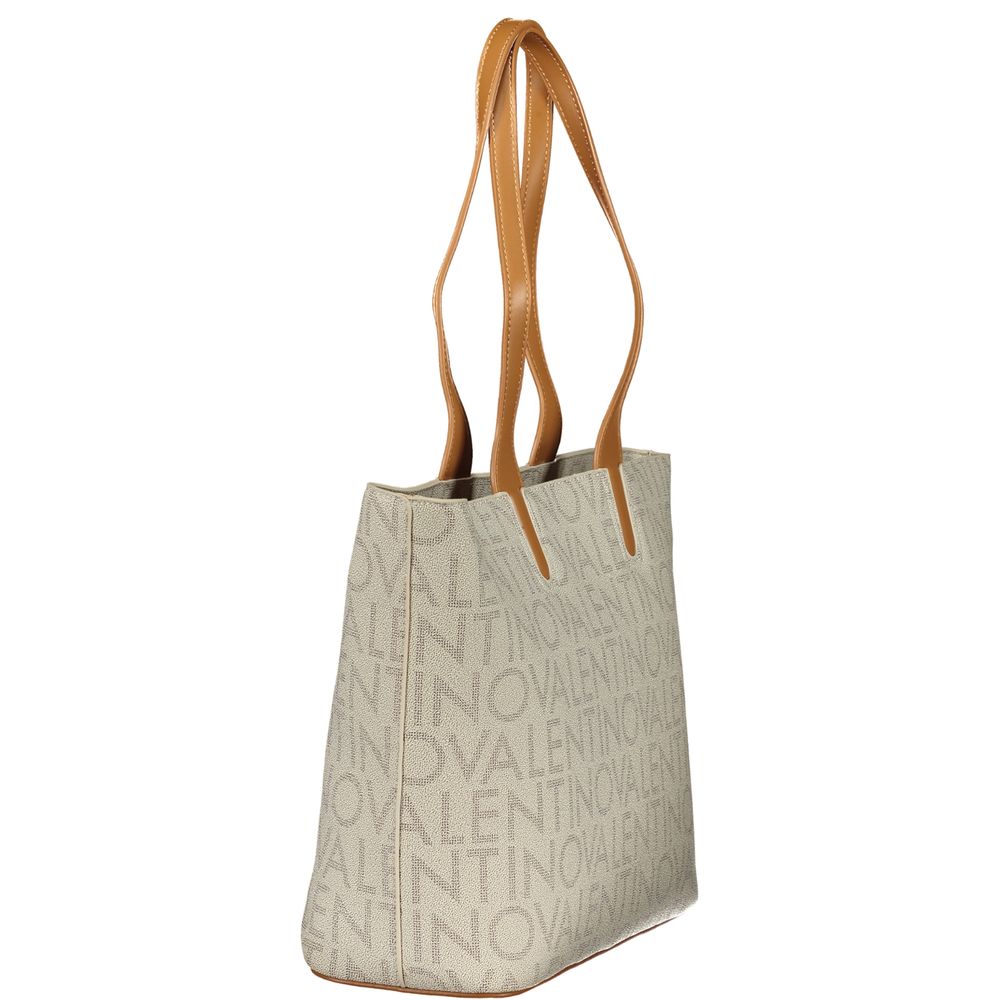 Sac à main Valentino beige en polyéthylène