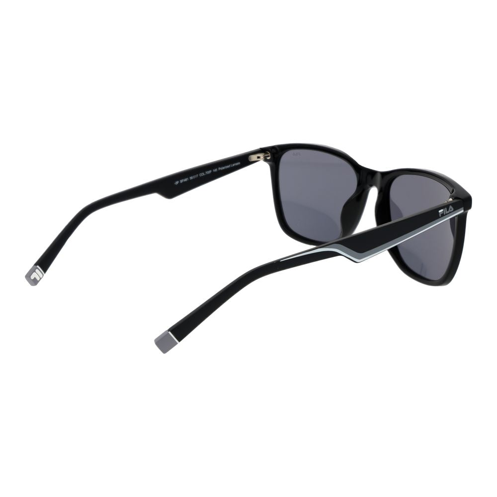 Lunettes de soleil Fila en plastique noir
