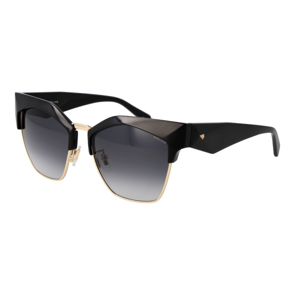 Lunettes de soleil Police en plastique noir