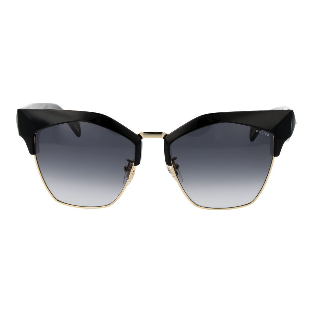 Lunettes de soleil Police en plastique noir