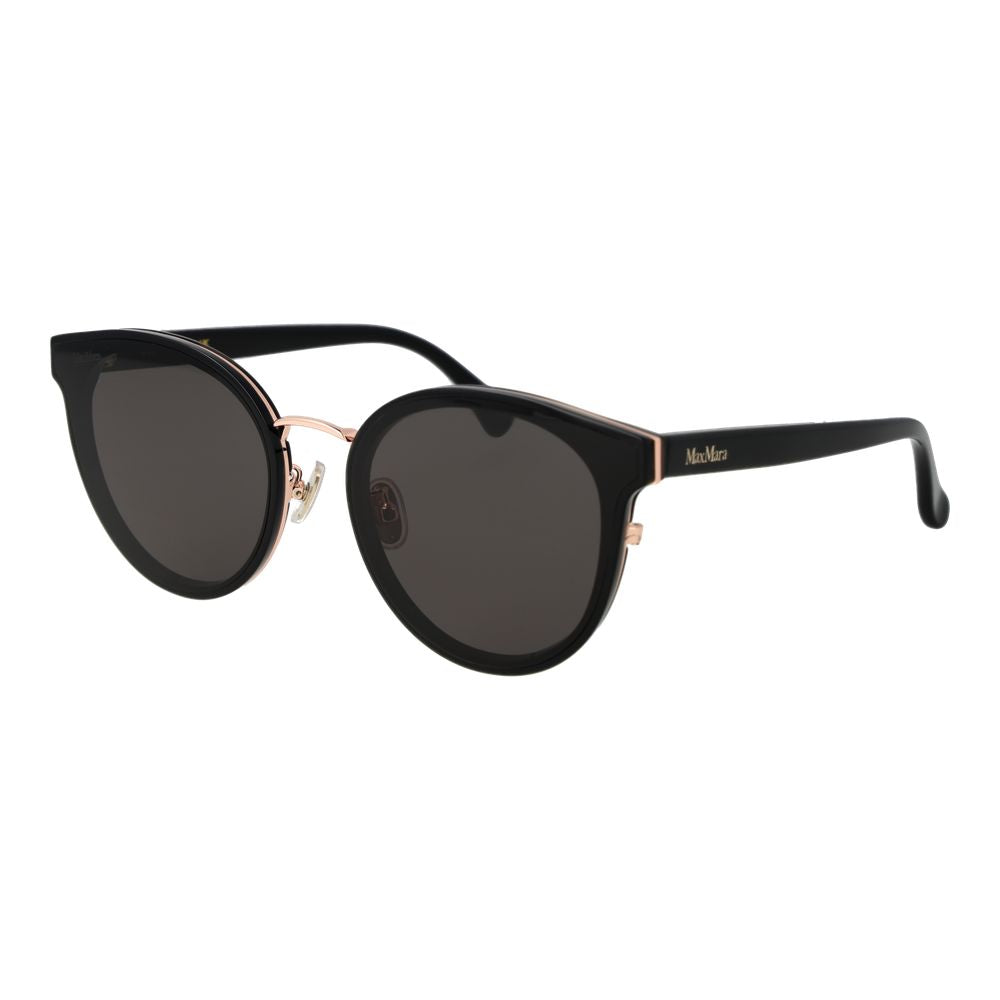 Max Mara Schwarze Azetat-Sonnenbrille