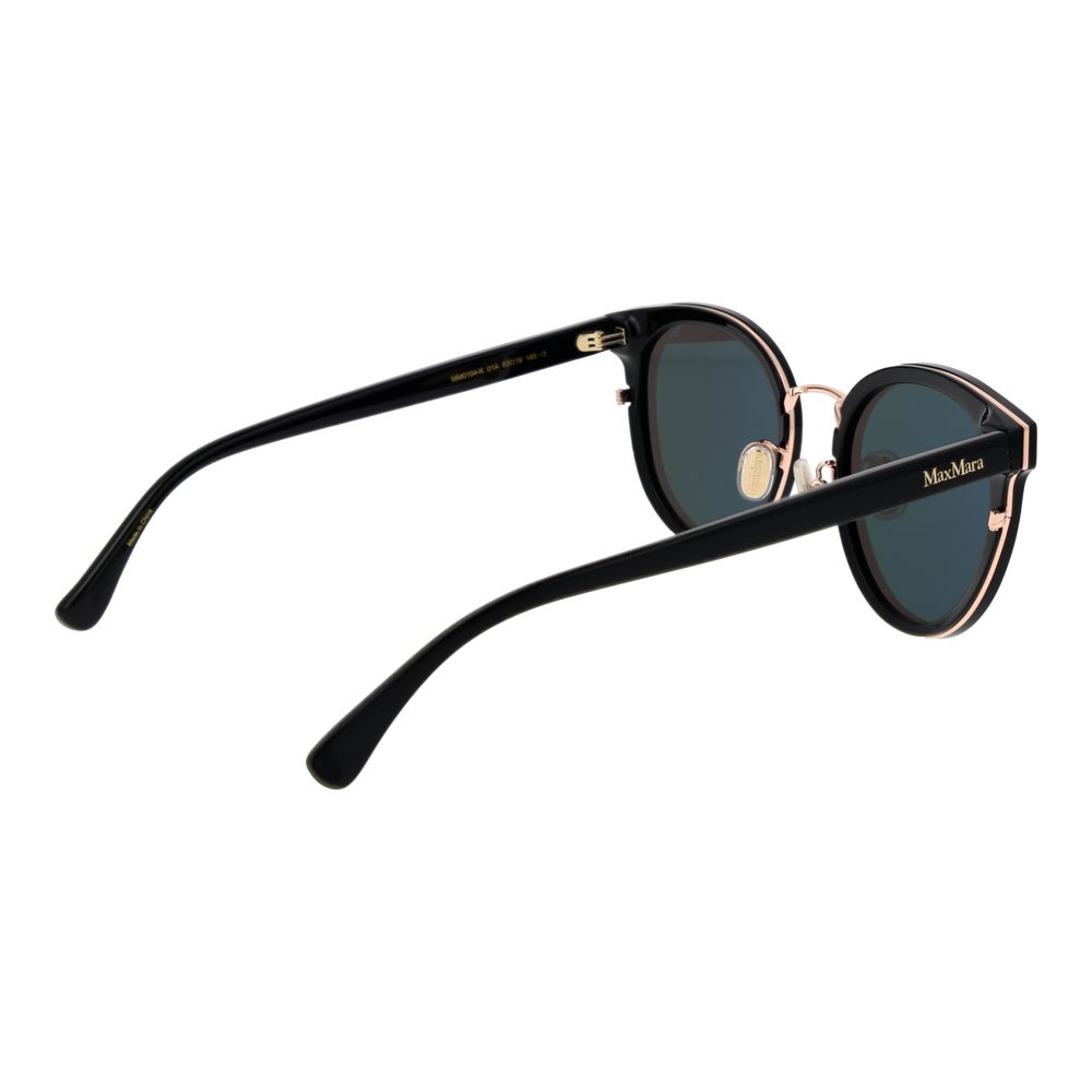 Max Mara Schwarze Azetat-Sonnenbrille