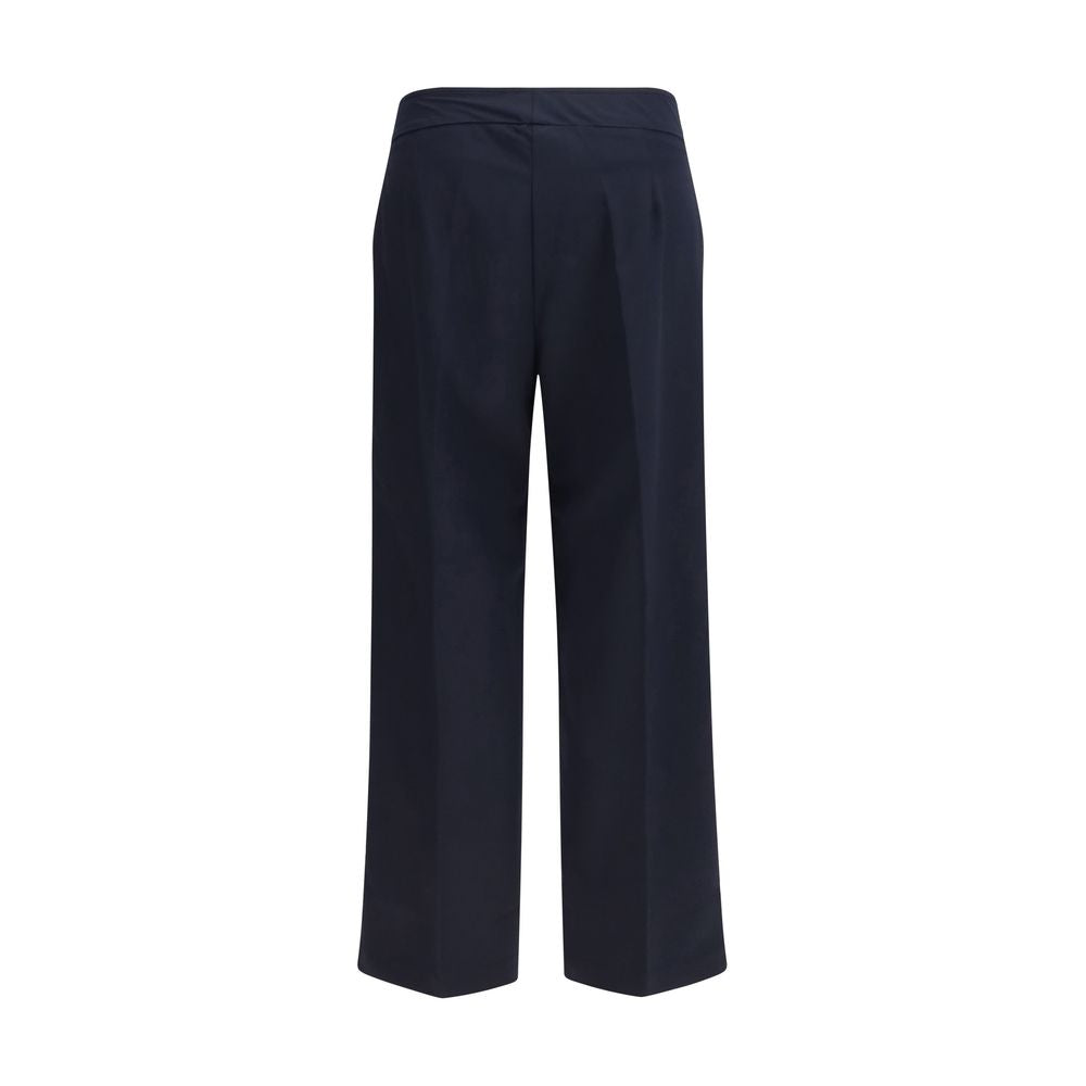 Pantalon décontracté bleu en polyester Avenue Montaigne