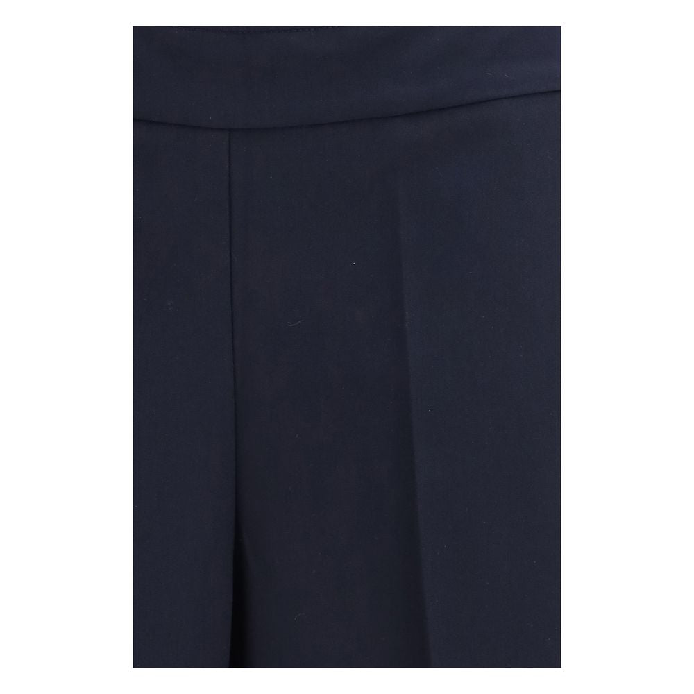 Pantalon décontracté bleu en polyester Avenue Montaigne
