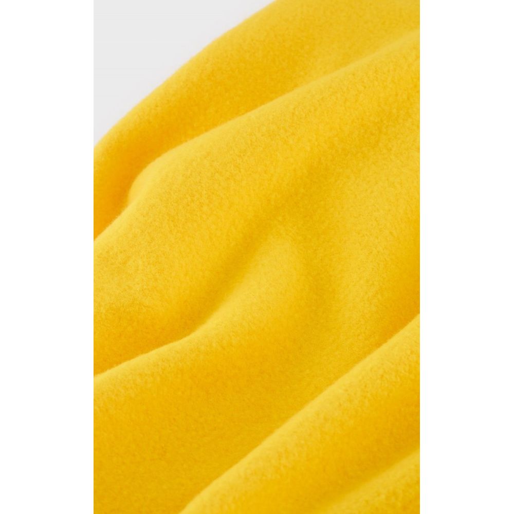 Sweat-shirt en coton jaune Champion