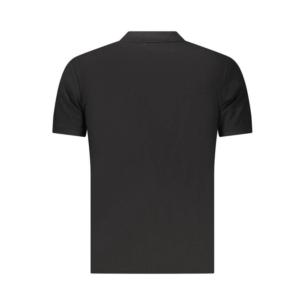 Polo en coton noir U.S. Grand pour homme