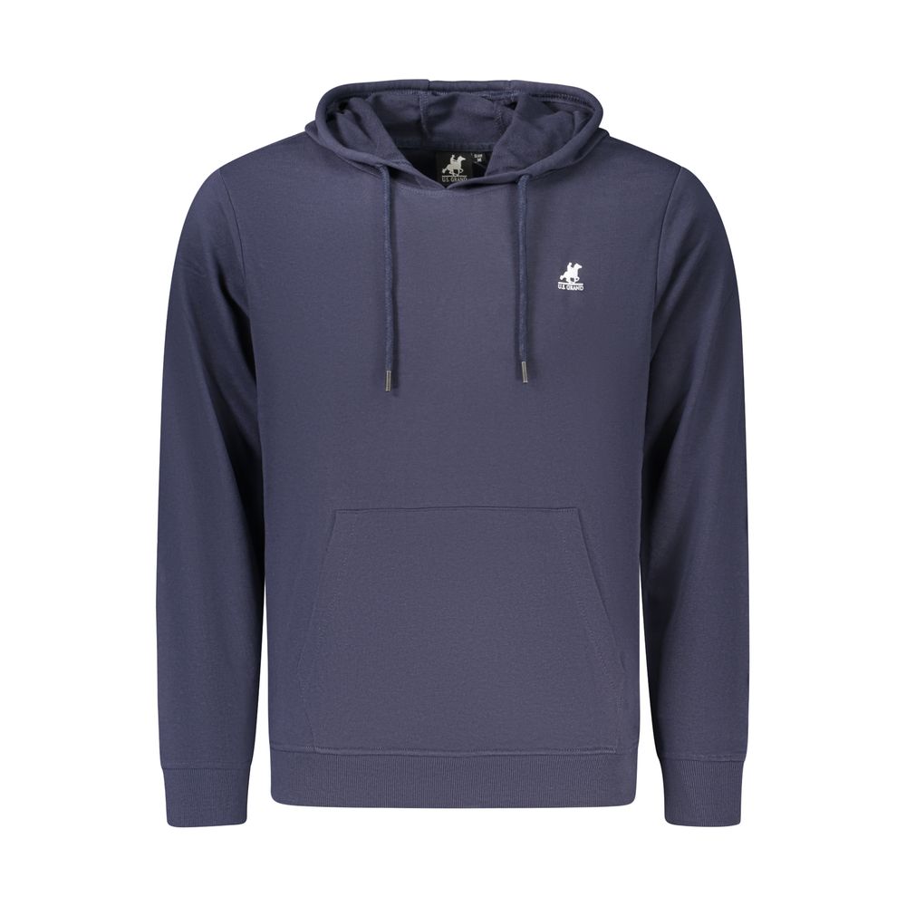 Sweat-shirt Bleu Coton U.S. Grand Homme