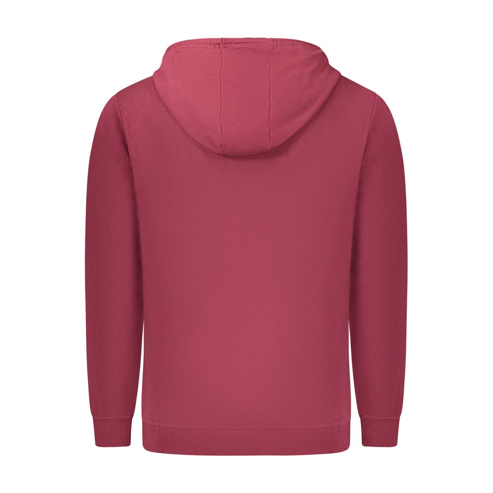Sweat-shirt rouge en coton pour homme U.S. Grand