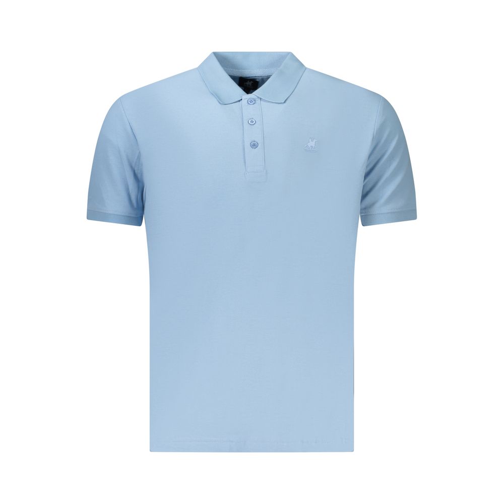 Polo en coton Azzurro Homme U.S. Grand