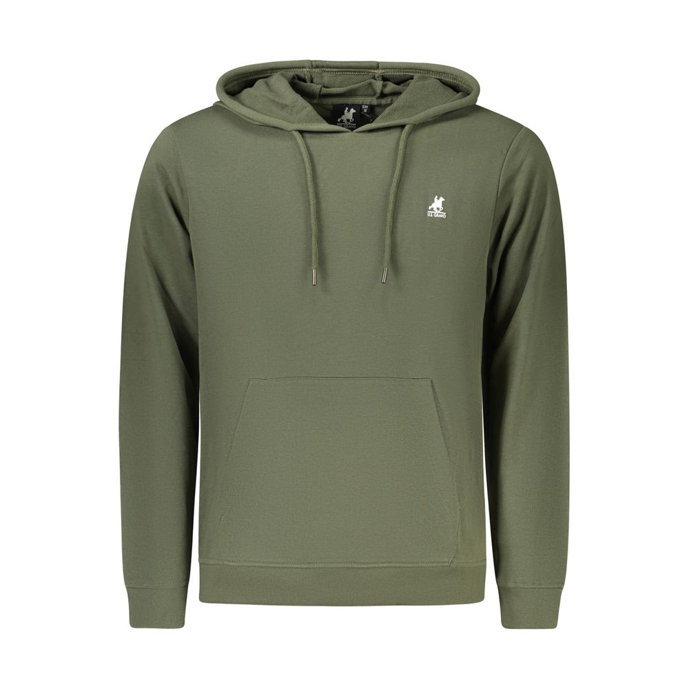 Sweat-shirt homme U.S. Grand Green en coton