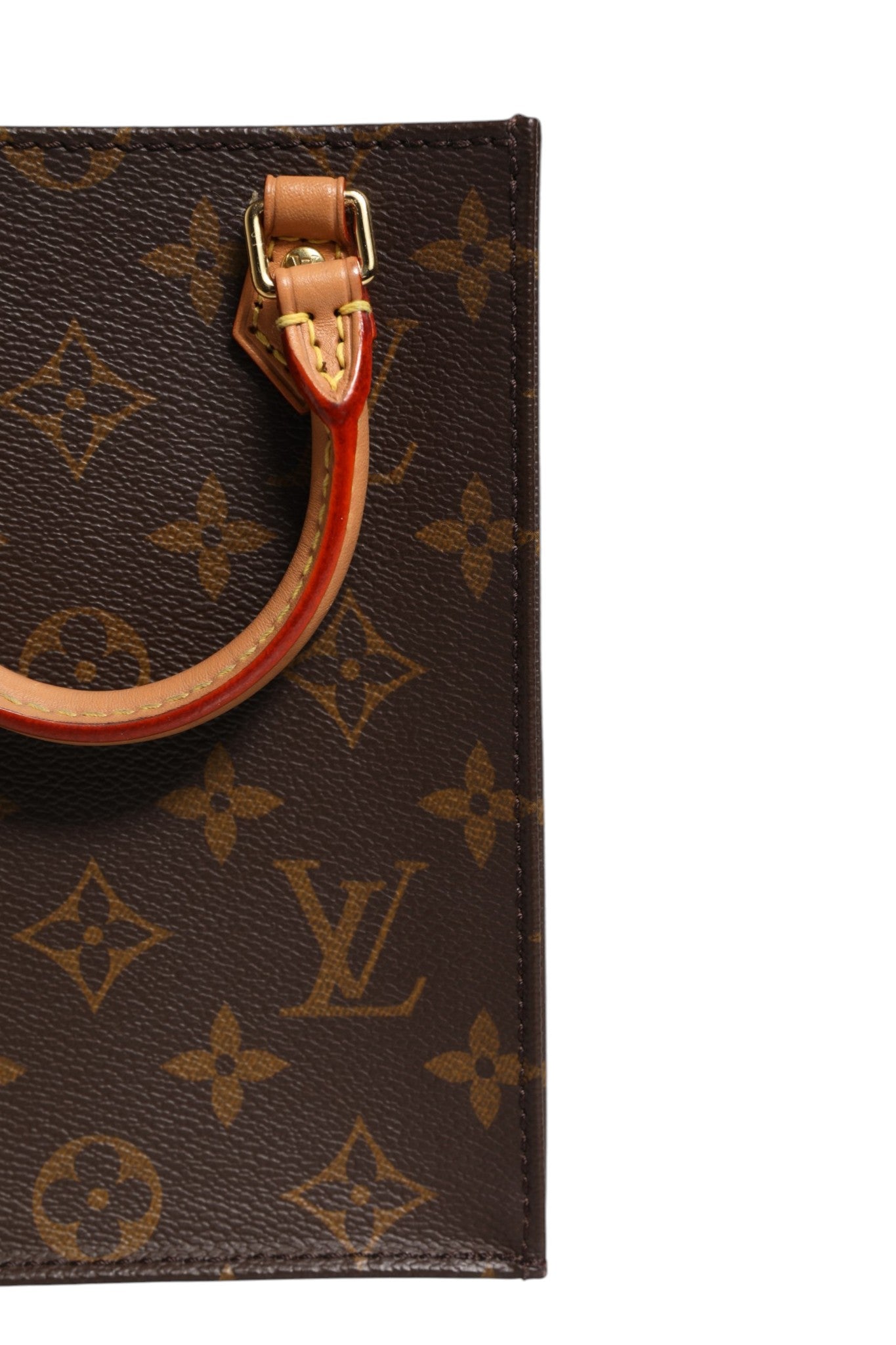 Sac Petit Sac Plat en toile Monogram Louis Vuitton