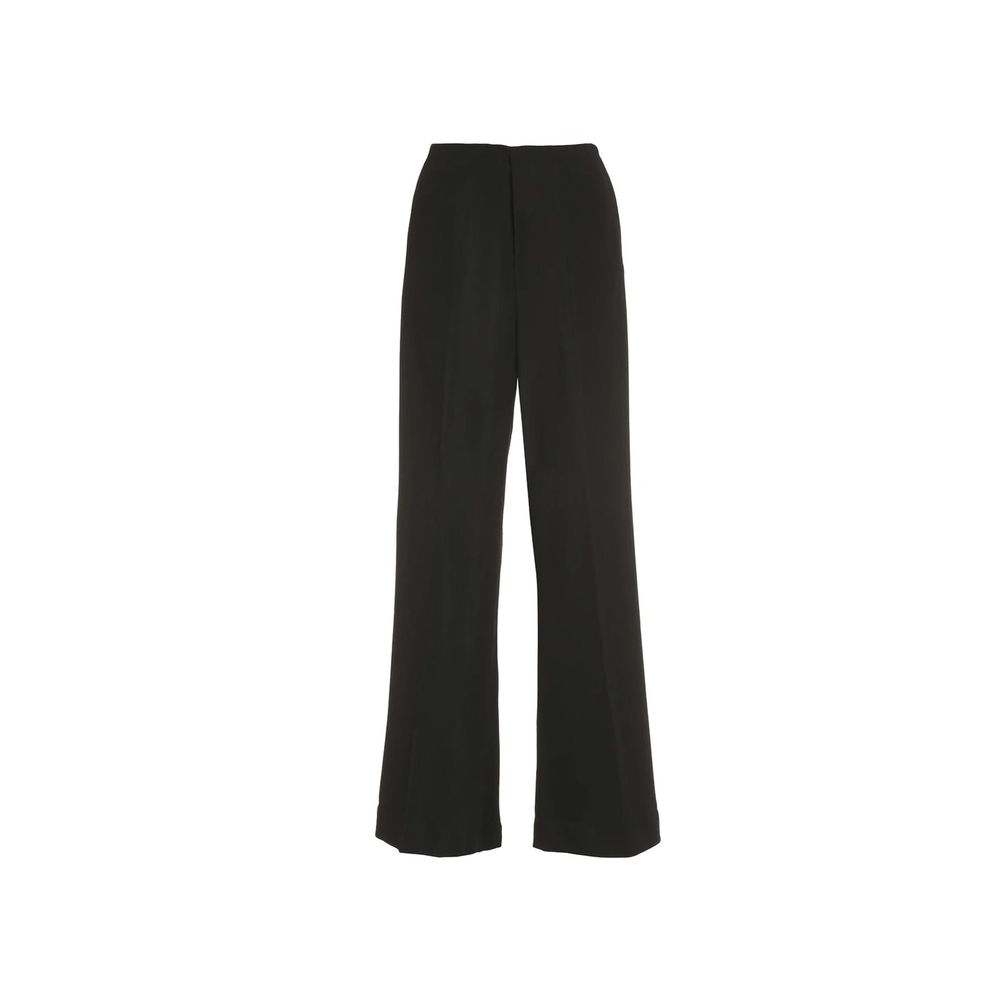 Pantalon décontracté Maison Margiela noir en viscose