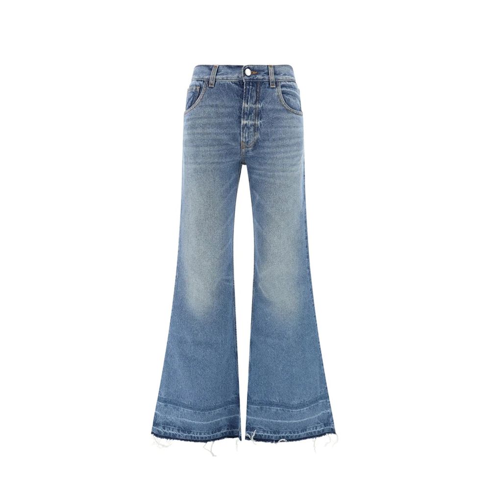 Jean bootcut en coton bleu Chloé