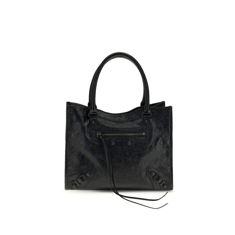 Sac bandoulière Balenciaga en agneau noir Ovis Aries Aries